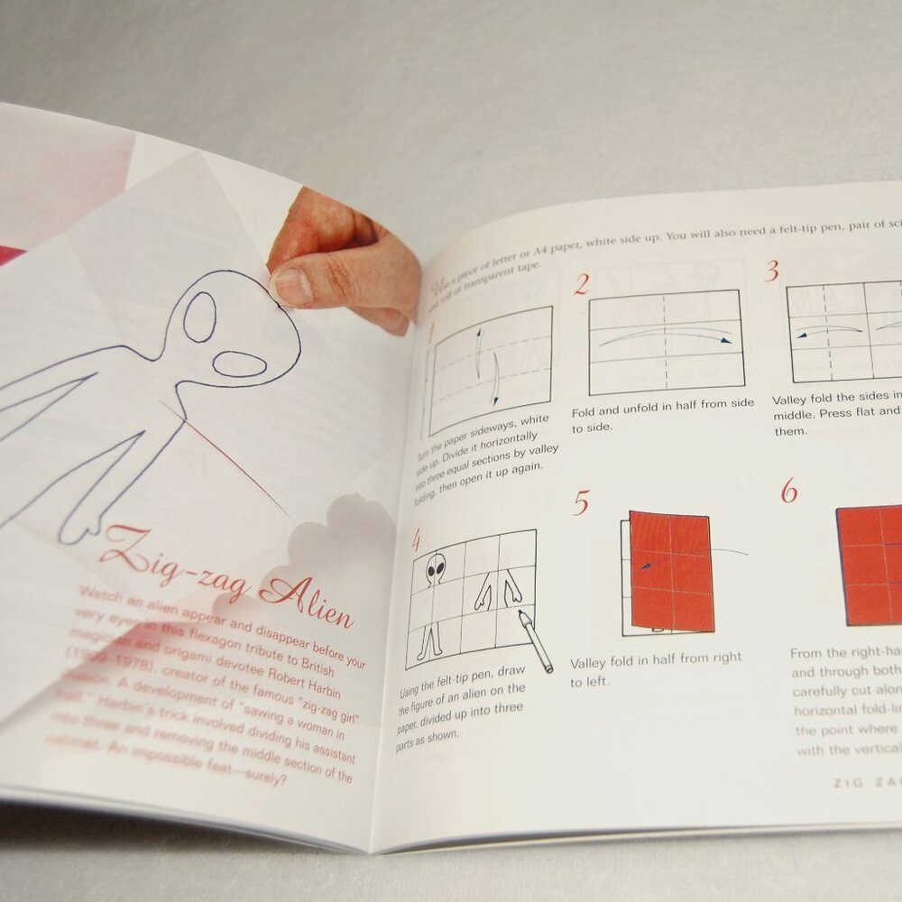 Origami Magic Book by Steve & Megumi Biddle, 80 Pages - Picture 3 of 5